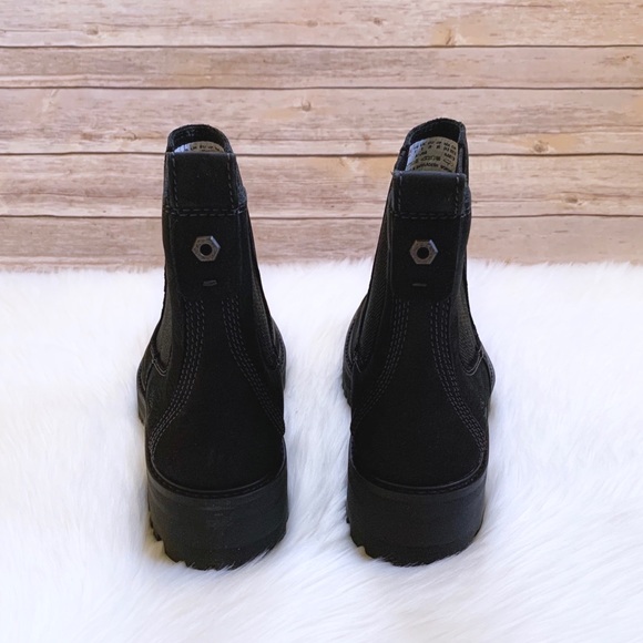 Timberland Courmayeur Valley Chelsea Black Boots - Picture 6 of 7